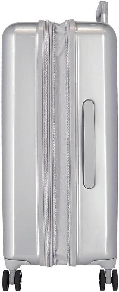 Conjunto de Malas Disney Stitch Cinza com Cadeado TSA Integrado