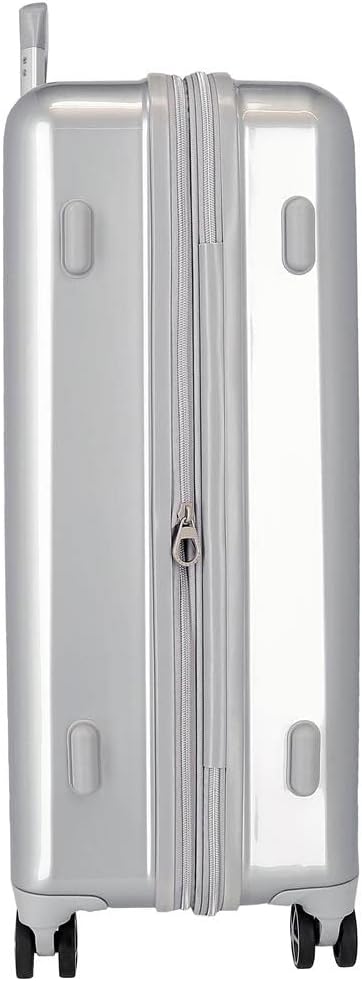 Conjunto de Malas Disney Stitch Cinza com Cadeado TSA Integrado