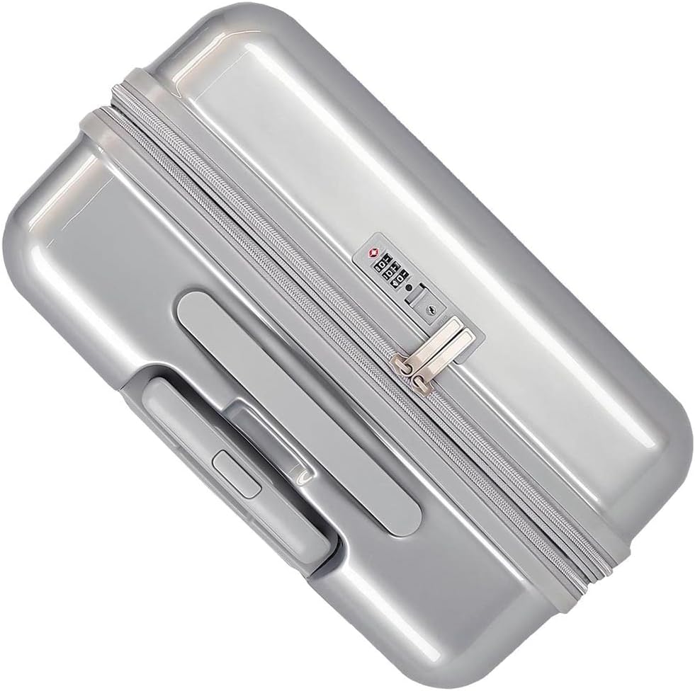 Conjunto de Malas Disney Stitch Cinza com Cadeado TSA Integrado