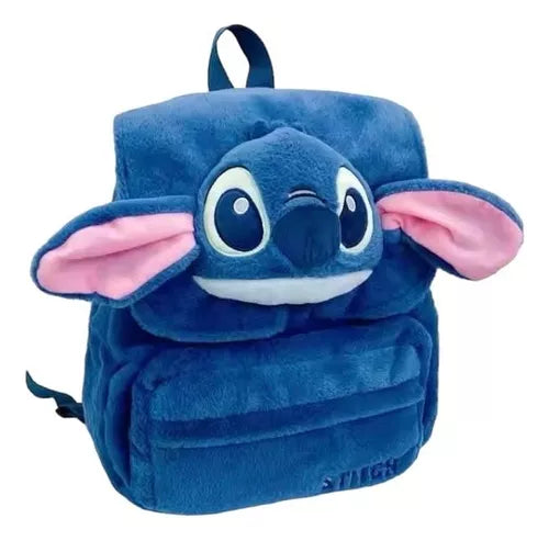 Mini Mochilinha de Pelúcia Stitch Disney