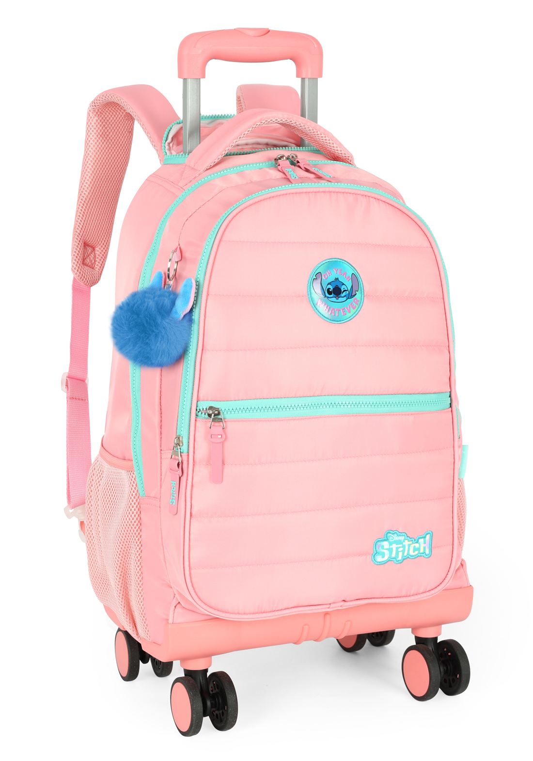 Mochila Stitch de Rodinha e Costas Premium Disney