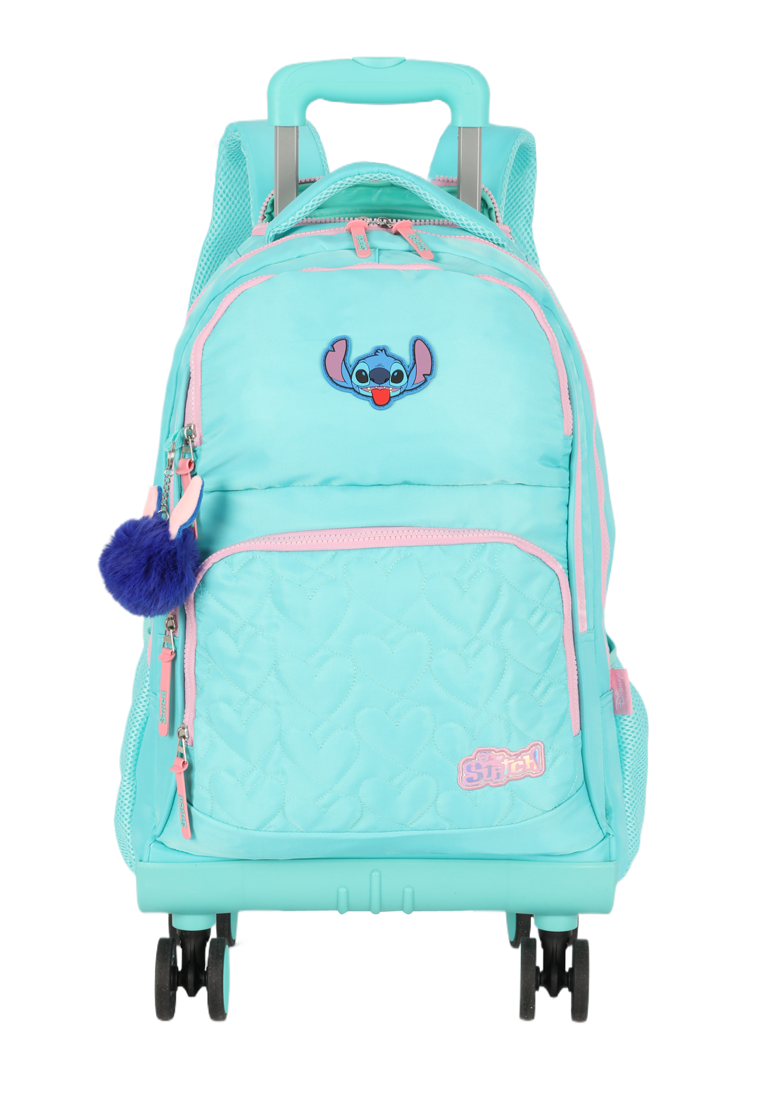 Mochila Stitch de Rodinha e Costas Premium Disney