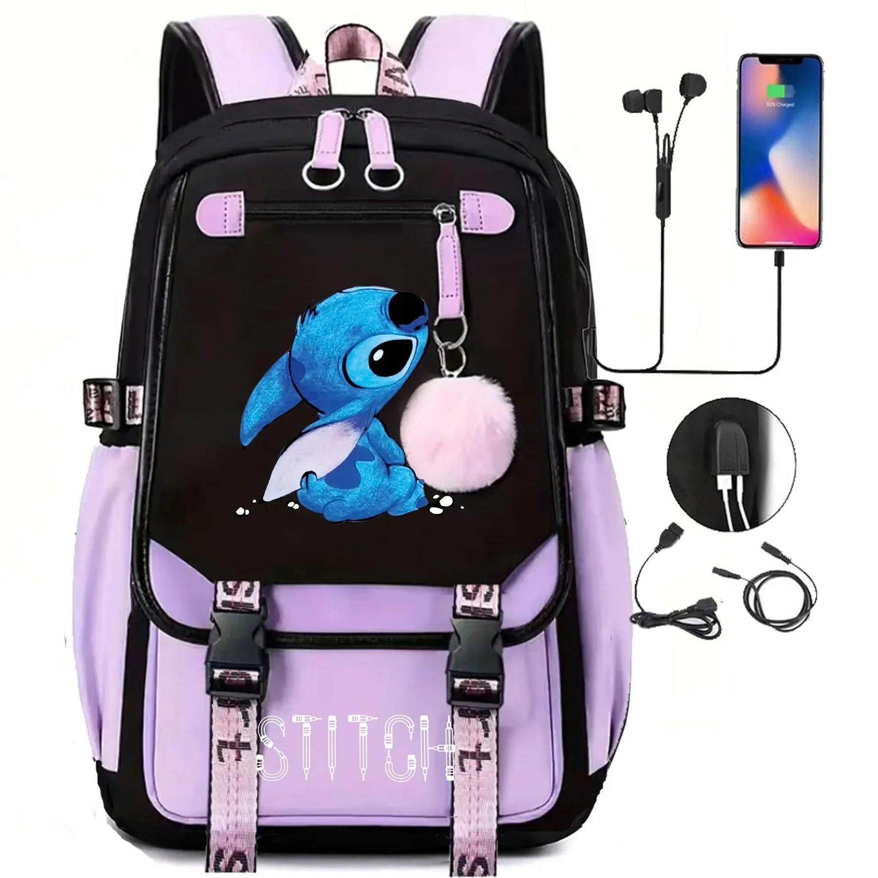 Mochila Infantil Stitch - Moda e Conforto