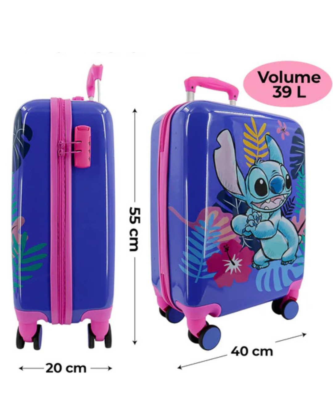 Mala Stitch Infantil – Modelo Stitch Lovers