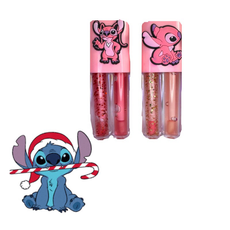 Paleta de Sombras Infantil Stitch Presente + Gloss Stitch Infantil Menina