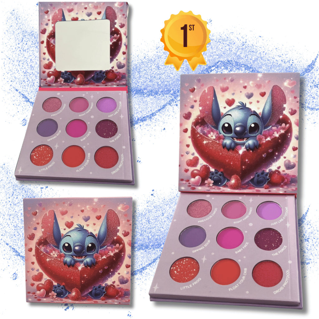 Paleta de Sombras 9 Cores Stitch