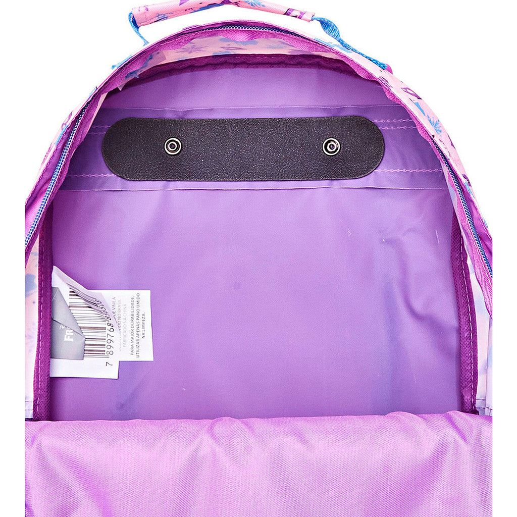 Kit Mochila Escolar Frozen com Rodinhas + Lancheira