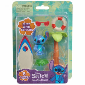 Set Deluxe com 8 Bonecos e Acessórios Lilo & Stitch - Disney
