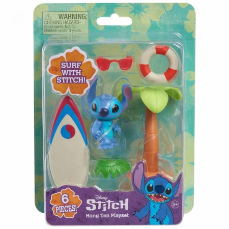 Set Deluxe com 8 Bonecos e Acessórios Lilo & Stitch - Disney
