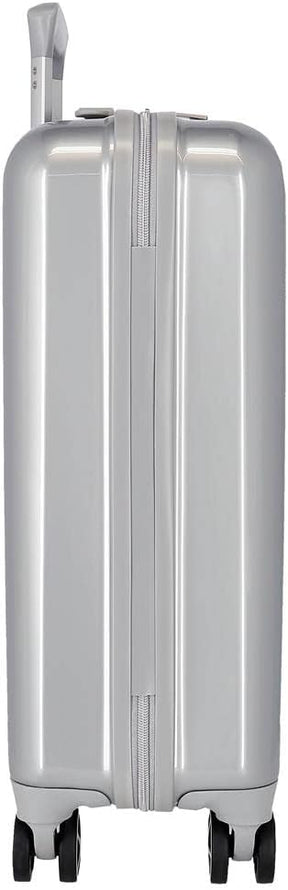 Conjunto de Malas Disney Stitch Cinza com Cadeado TSA Integrado