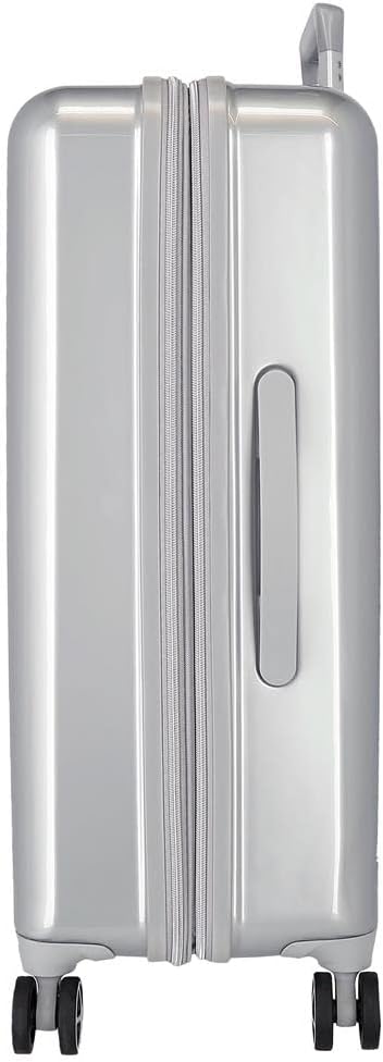 Conjunto de Malas Disney Stitch Cinza com Cadeado TSA Integrado