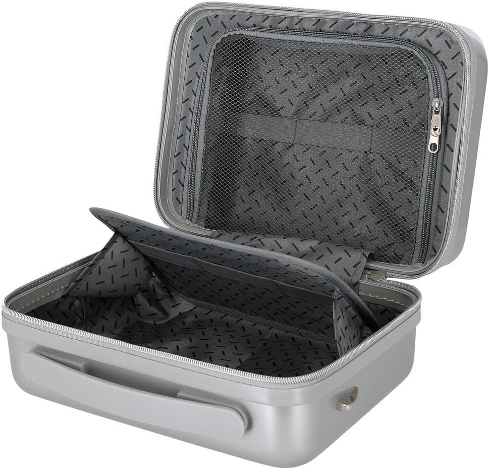 Necessaire Adaptável Disney 100 Stitch, Cinza ABS Rígido