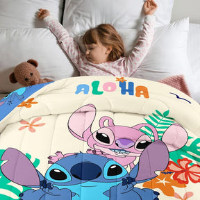 Edredom Infantil 200 x 135 cm + Fronha 75 x 50 cm, com Estampa 3D de Desenho