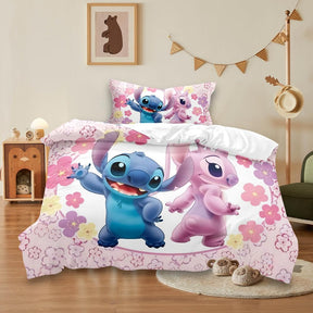 Edredom Infantil 200 x 135 cm + Fronha 75 x 50 cm, com Estampa 3D de Desenho