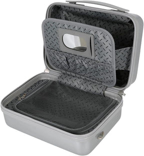 Necessaire Adaptável Disney 100 Stitch, Cinza ABS Rígido