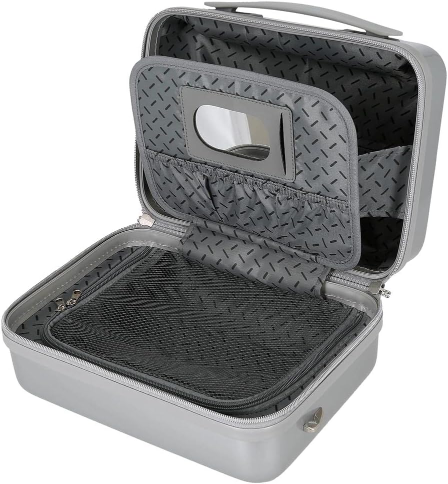 Necessaire Adaptável Disney 100 Stitch, Cinza ABS Rígido