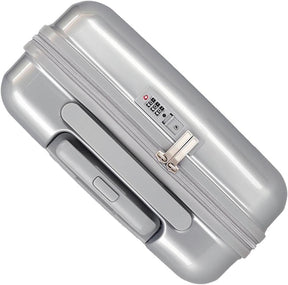 Conjunto de Malas Disney Stitch Cinza com Cadeado TSA Integrado