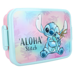 Conjunto Disney Lilo & Stitch 2 Peças: Mala Infantil e Lancheira.