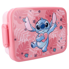 Disney Lilo e Stitch Angel Conjunto 2 peças: Mala de Viagem com Rodinhas e Lancheira.
