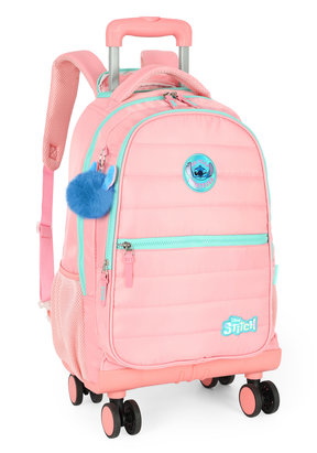 Mochila Stitch de Rodinha e Costas Premium Disney