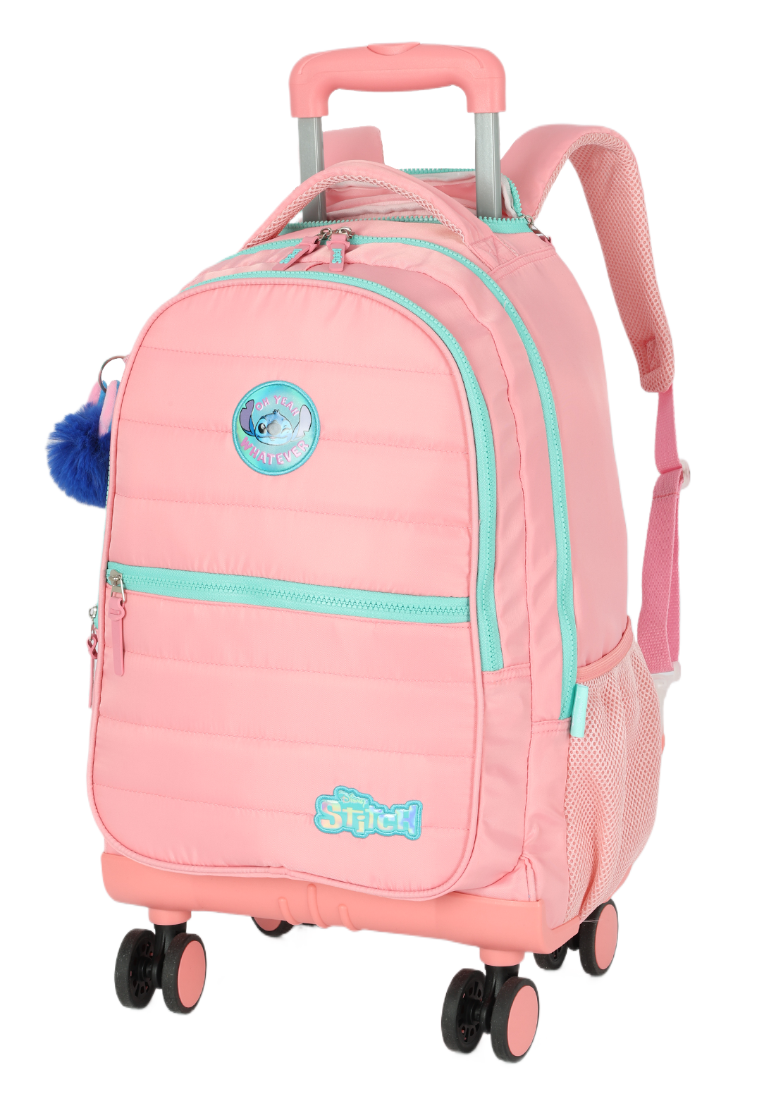 Mochila Stitch de Rodinha e Costas Premium Disney