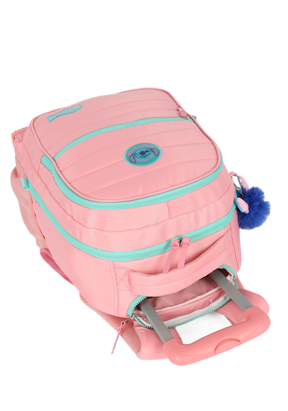 Mochila Stitch de Rodinha e Costas Premium Disney