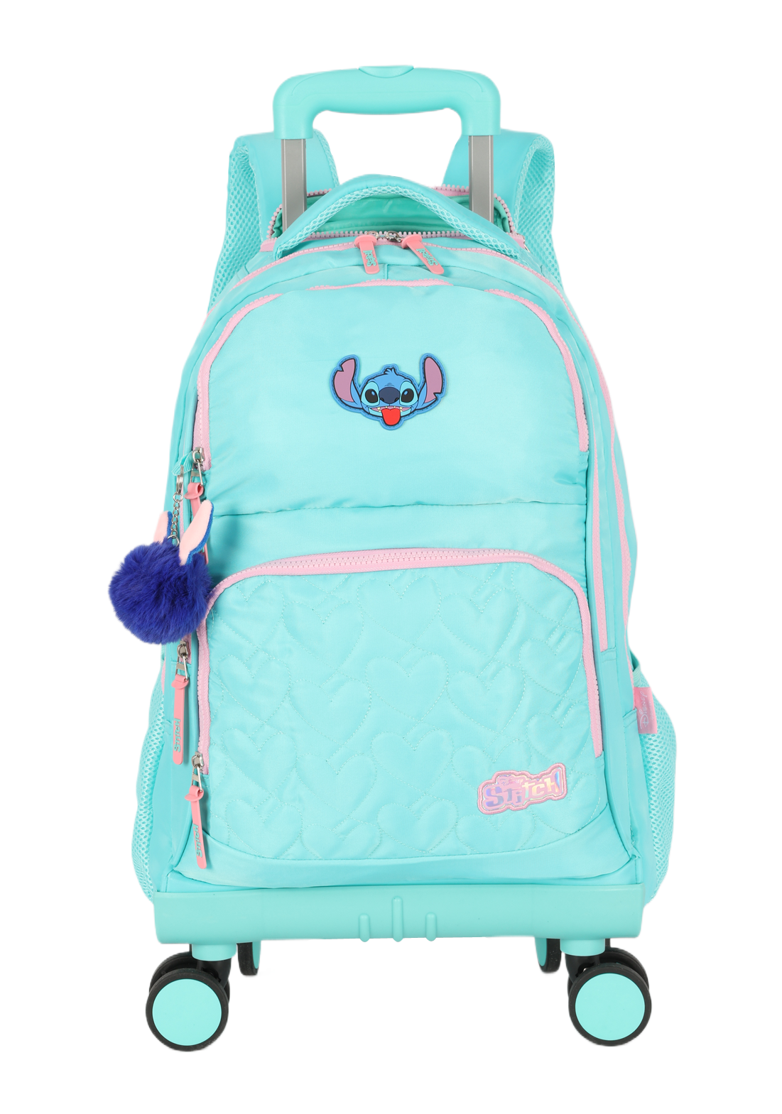 Mochila Stitch de Rodinha e Costas Premium Disney