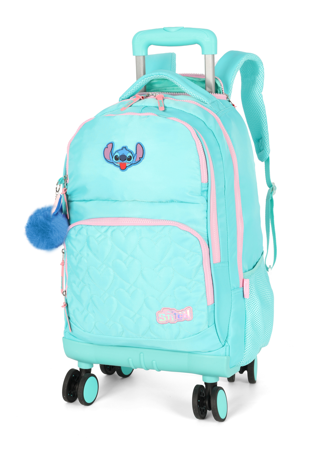 Mochila Stitch de Rodinha e Costas Premium Disney