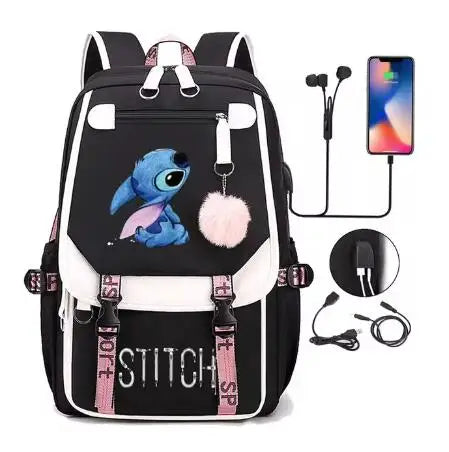 Mochila Infantil Stitch - Moda e Conforto