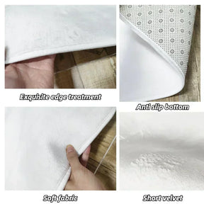 Tapete Disney Stitch para Quarto Infantil Antiderrapante e Macio