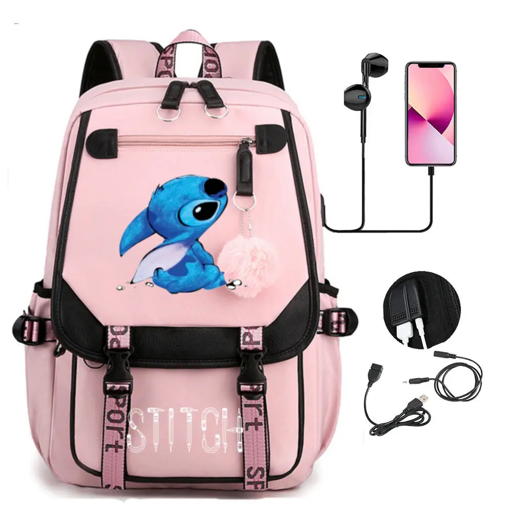 Mochila Infantil Stitch - Moda e Conforto