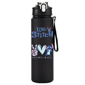 Garrafa de Água Lilo & Stitch 750ML - Grande Capacidade