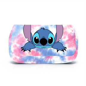 Lilo e Stitch Kawaii Schac Sagch com lápis e apagadores