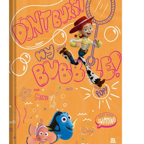 Caderno Brochurão Pixar Capa Dura 80 Folhas – Formato Grande