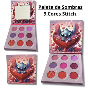 Paleta de Sombras 9 Cores Stitch