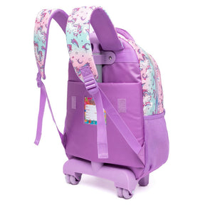 Kit Escolar Infantil Unicórnio Encantado com Mochila, Lancheira e Estojo