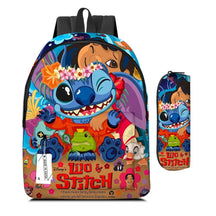 Mochila Escolar Stitch - Acompanha Estojo